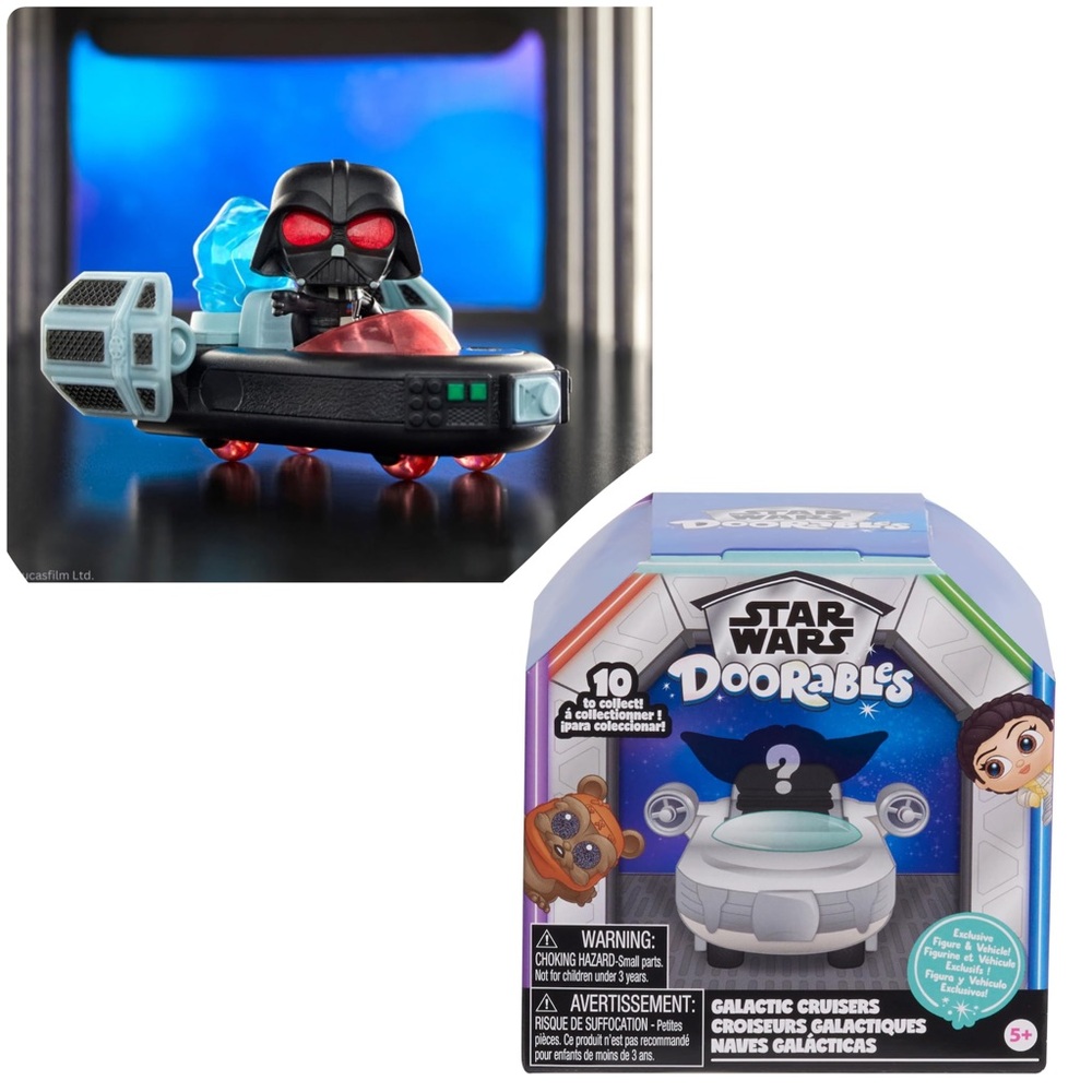 New SEALED Disney Star Wars Doorables Galactic Cruisers Series 1 - DARTH VADER